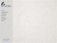Tablet Screenshot of marinephotographe.com